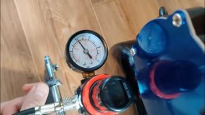 Тестирование вариантов настроек аэрографа