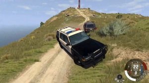 ПОГОНЯ В ИТАЛИИ! ОТ ПОЛИЦИИ В ГОРАХ!!! (BeamNG.drive)