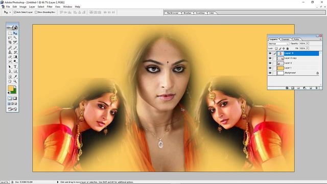clone stamp tool and pattern stamp tool in adobe photoshop 7 0 tutorial in Telegu || DTT