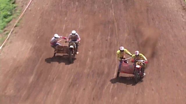 Sidecar Motocross Racing World Championship Cesis 2003 Latvia