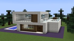 Майнкрафт. Как построить современный дом 8 - Учебник по Minecraft