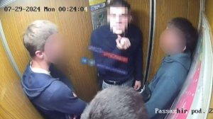 Полиция устанавливает личности сломавших лифт в многоэтажке