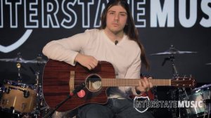Fender CD-140SCE Dreadnought Acoustic-Electric Guitar, All-Mahogany with Case | Interstate Music