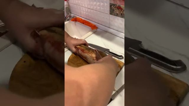 Как разделать стерлядь