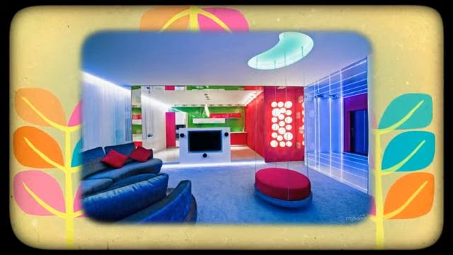 Интерьер комнаты в стиле поп арт смотреть онлайн