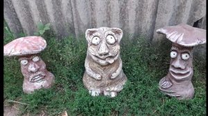 Поделки из цемента для сада, Альбом Работ Подписчиков.