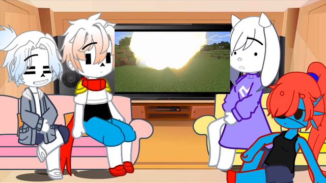 Реакция персонажей из Андертейла на "Найтмер каменщик". смотреть онлайн