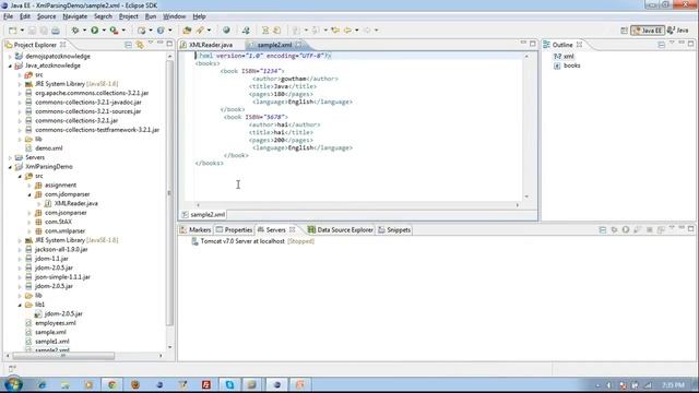 34.XML parsing in java with example {in தமிழ்}