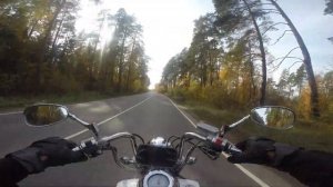 Yamaha Drag Star 400 ( Осень глазами мотоциклиста)