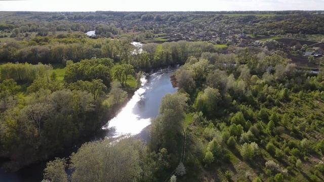 Река Ворскла возле села Кунцево смотреть онлайн