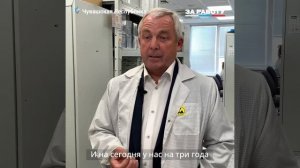 Генеральный директор компании «Бреслер» Николай Ефимов знакомит с предприятием