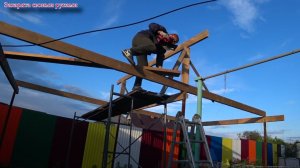 Строю первый раз хозблок своими руками!