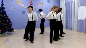Степ-чечётка на новогоднем вечере