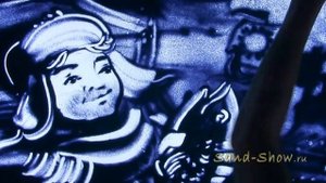 "ЭКСПЕДИЦИЯ" - Песочная анимация / Видеоролик нарисованный песком / Песочное шоу студии "SAND-SHOW"