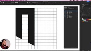Логотип по МОДУЛЬНЫМ СЕТКАМ в Adobe Illustrator 22. ДИЗАЙН ЛОГОТИПА по сетке.
