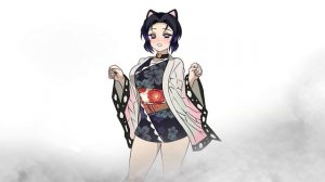 Nezuko's Mitsuri's, Kanao's, Aoi's end Shinobu's Sad Cat Dance Kimetsu no Yaiba animation 1-3
