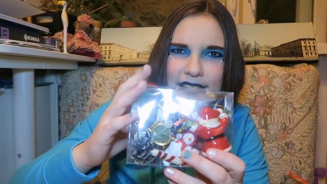 РАСПАКОВКА НОВОГОДНИХ ИГРУШЕК!!!