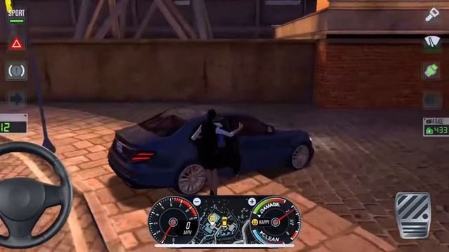 Taxi Sim 2020 ??♂️ Mercedes Taxi Driver Game - Car Games Android IOS Gameplay 3D