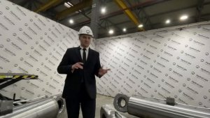 Гигантские гидроцилиндры для корабля. Семиметровый гидравлический цилиндр