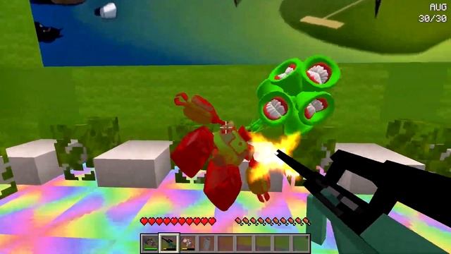 I found SECRET DOORS ROBLOX RAINBOW FRIENDS GOLDEN FREDDY FNAF BUS EATER OBUNGA IN MINECRAFT VIDEO смотреть онлайн