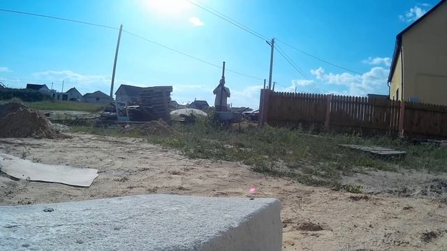 Забор из профнастила своими руками. Часть - 4 смотреть онлайн