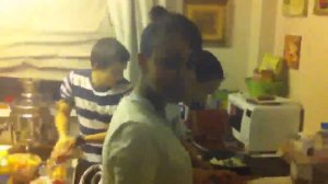 Кулинарный поединок у Воробьева дома:)