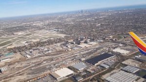 Взлет из Чикаго-Мидуэй (MDW) 02 11 2020 / Take off from Chicago-Midway (MDW)