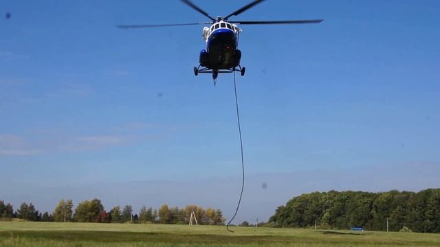 Тренировка тульского ОМОН на Ми-8 смотреть онлайн