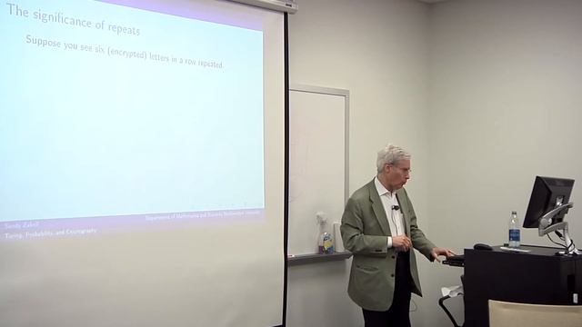 Sandy Zabell: Alan Turing and the Applications of Probability to Cryptography (Rutgers) смотреть онлайн
