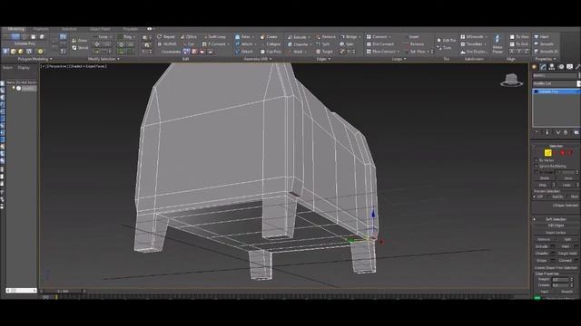 Моделирование Low Poly сундука в 3ds max смотреть онлайн