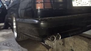 звук выхлопа BMW Е34