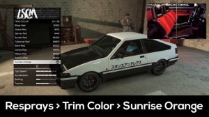 Takumi Fujiwara's Initial D AE 86 Trueno - Karin Futo GTX Build in GTA Online