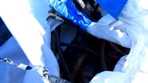 Пиролизная переработка кабеля, провода, удаление изоляции.