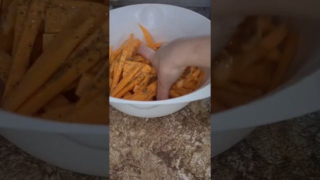 Запечённый батат. Пальчики оближешь! смотреть онлайн