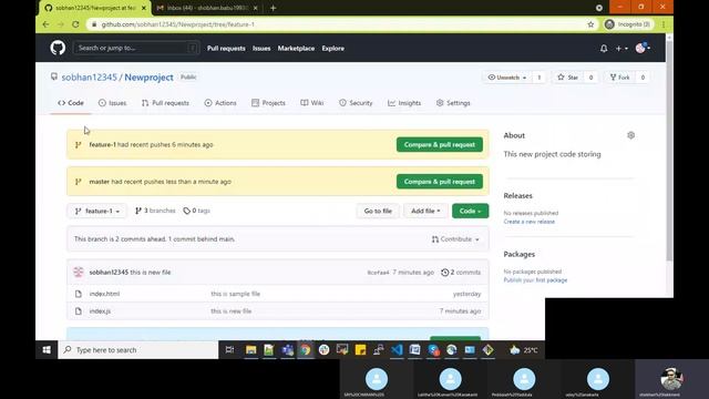BRANCHING IN GIT #git #branching in git смотреть онлайн