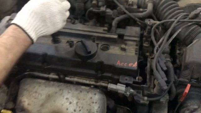 Двигатель Hyundai для Accent II (+ТАГАЗ) 2000-2012