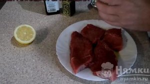Стейки из говядины на электрогриле