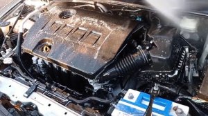 Безопасная мойка двигателя своими руками Toyota corolla