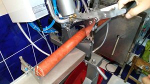 Клипсатор кд-303 клипсует колбасную оболочку