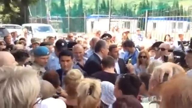 1.Глава Крыма С.В Аксенов в Гурзуфе.15.07.2015.Крым.Россия.