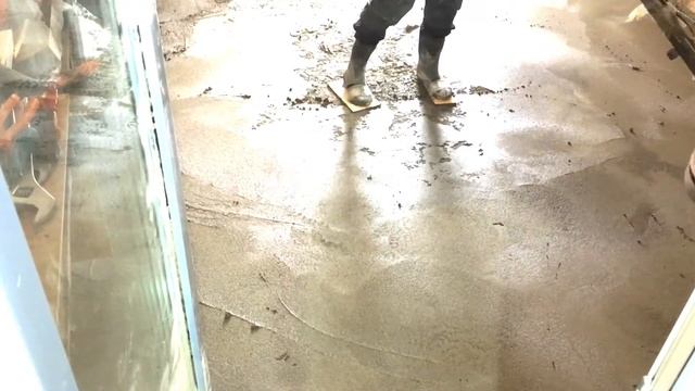 Бетонный пол без пыли | шлифовка |затирка бетона вертолетом