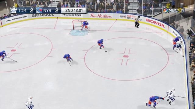 NHL 18 - Maple Leafs at Rangers 12/23/17 Simulation