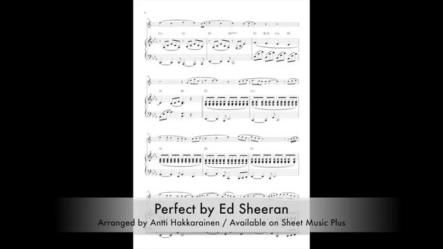 Perfect by Ed Sheeran - Alto Saxophone & Piano смотреть онлайн