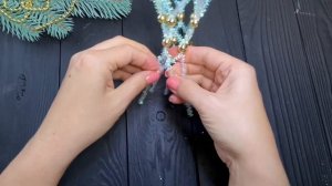 Новогодняя КОРОНА своими руками Корона из синельной проволоки