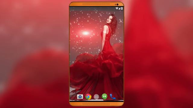 Chiffon Siren Live Wallpaper смотреть онлайн