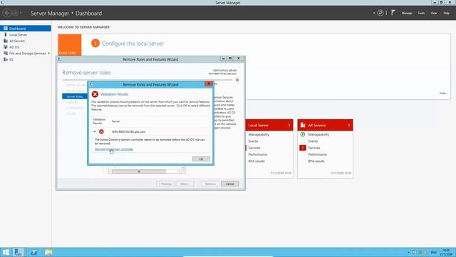 คลิปที่ 0006-การถอดถอน Role and Feature บน Windows Server 2012R2 (Full HD) смотреть онлайн
