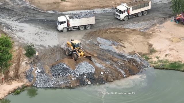 Part 237 ! The Nice Impressive Hight Action Develop Road from to Old Side By Equipment Spreading смотреть онлайн