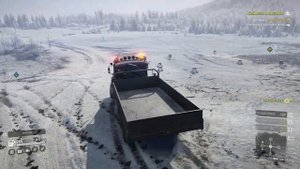 SnowRunner.Россия.Кольский полуостров.Ковдозеро.Кабинная лихорадка