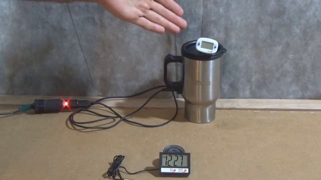 Автокружка с подогревом от прикуривателя и USB-TRAMP trc 064.Тест и обзор автокружки. смотреть онлайн