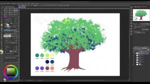 【Tutorial】Tree Drawing ★ Clip Studio Paint